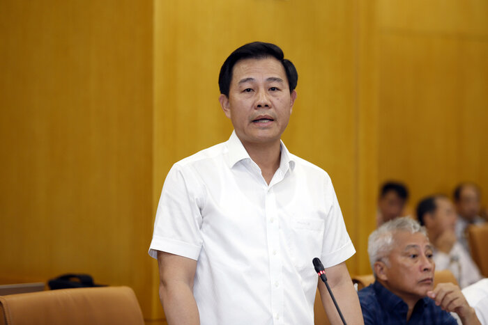 ong Nguyen Xuan Dai - Giam doc So Nong nghiep va Moi truong TP Ha Noi. Anh: Nguyen Ha