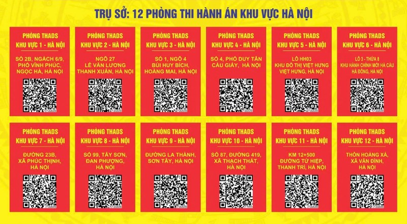 L'execution des jugements civils de la ville de Hanoï gere 12 bureaux d'execution des jugements civils de la region. Photo : L'execution des jugements civils de la ville de Hanoï