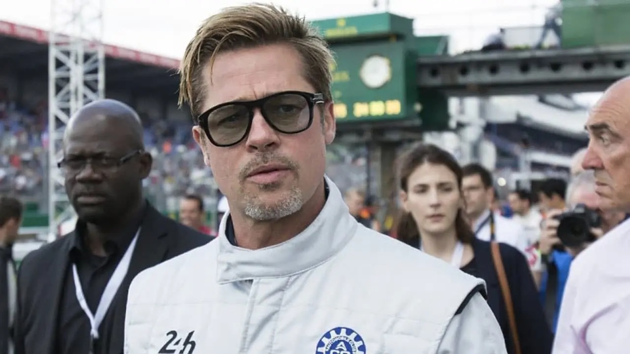 F1映画のブラッド・ピット。写真:CJ CGV