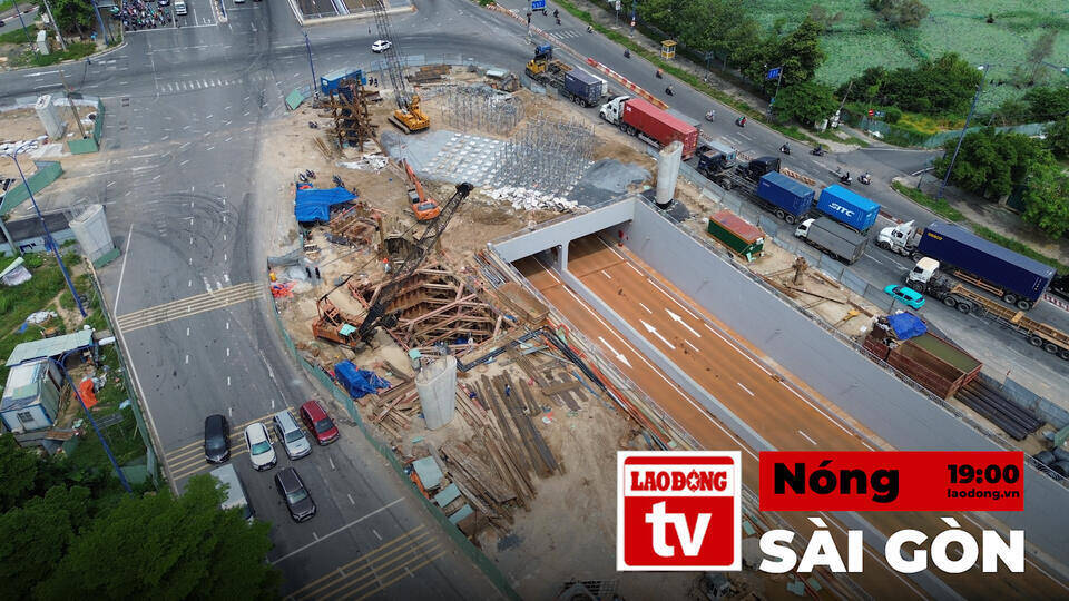 사이공 핫 뉴스: 지하차도 개통 1주일 후 호치민시 최대 교차로 교통