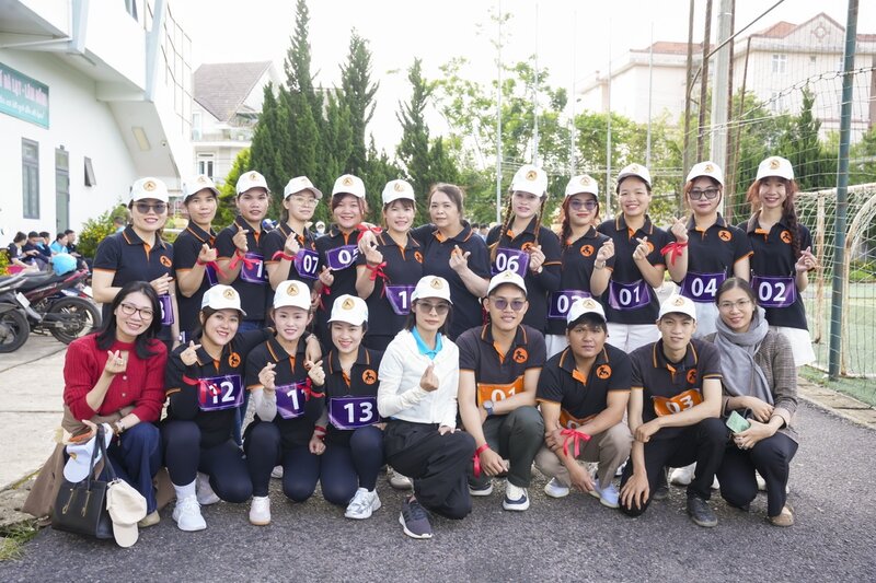 꽝타이 유한회사 노동조합은 노동자를 돌보기 위한 많은 실질적인 활동을 조직합니다. 사진: Duc Lam