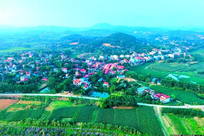 Mot goc xa Chi Dam, tinh Phu Tho ben dong song Lo. Anh: Ngoc Oanh