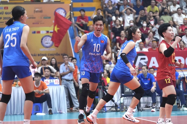 ベトナム女子バレーボール代表がVTVカップ2025で準優勝。写真:VFV