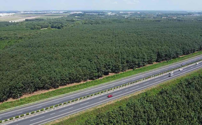 The total investment to expand the Ho Chi Minh City - Long Thanh expressway section is more than VND 16,386 billion. Photo: HAC