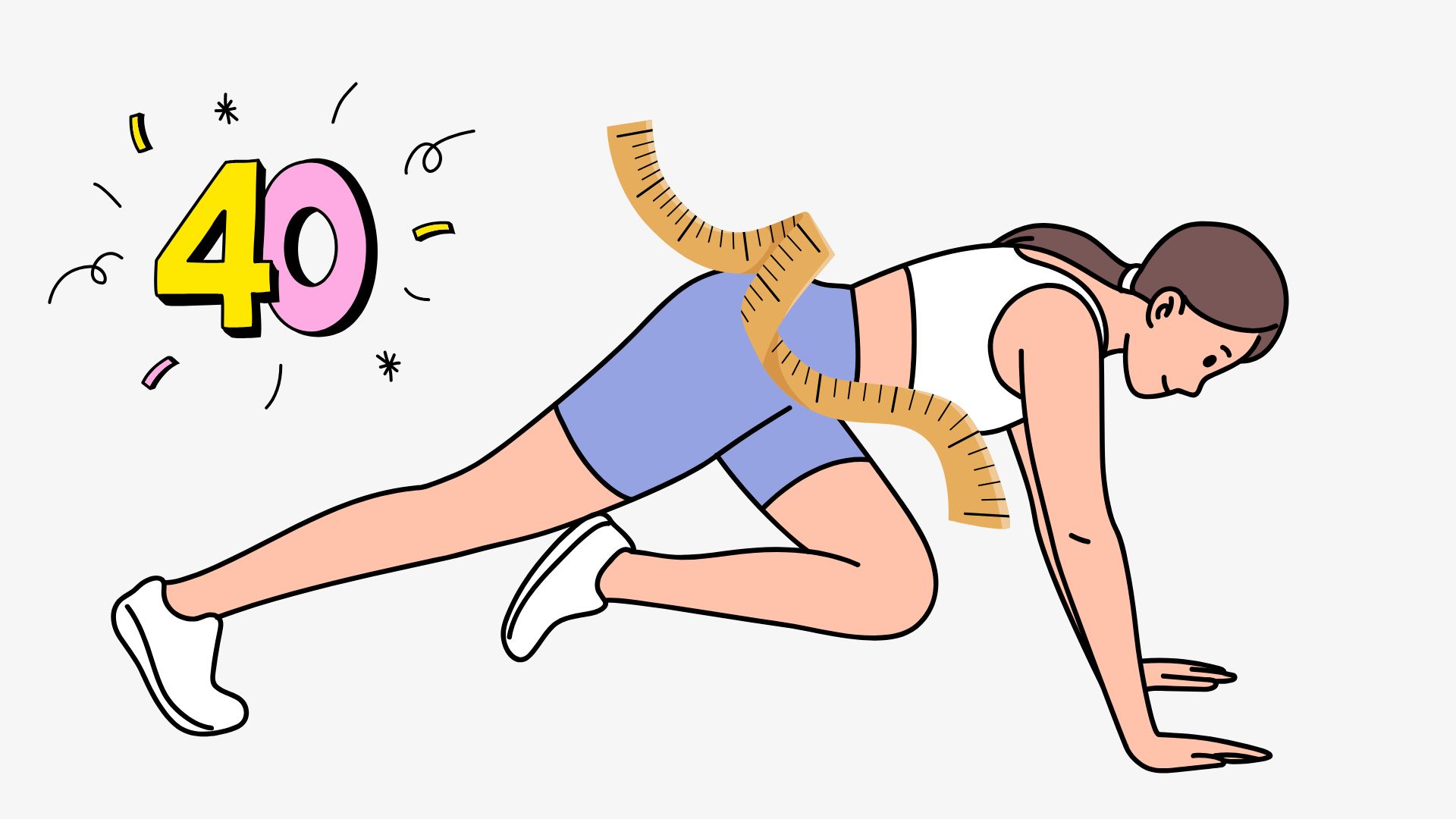 運動は腹部の脂肪を減らすのに役立ちます。イラスト:Thanh Thanh