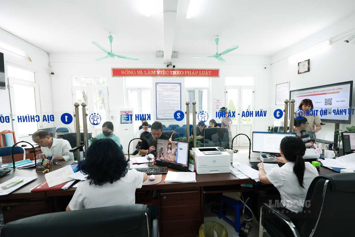 결론 174-KL/TW는 2026~2031년 기간 동안 지역의 직위 및 직무 위치를 검토하고 완료하고 인원을 제안할 것을 명확히 밝혔습니다. 사진: 하이 응우옌