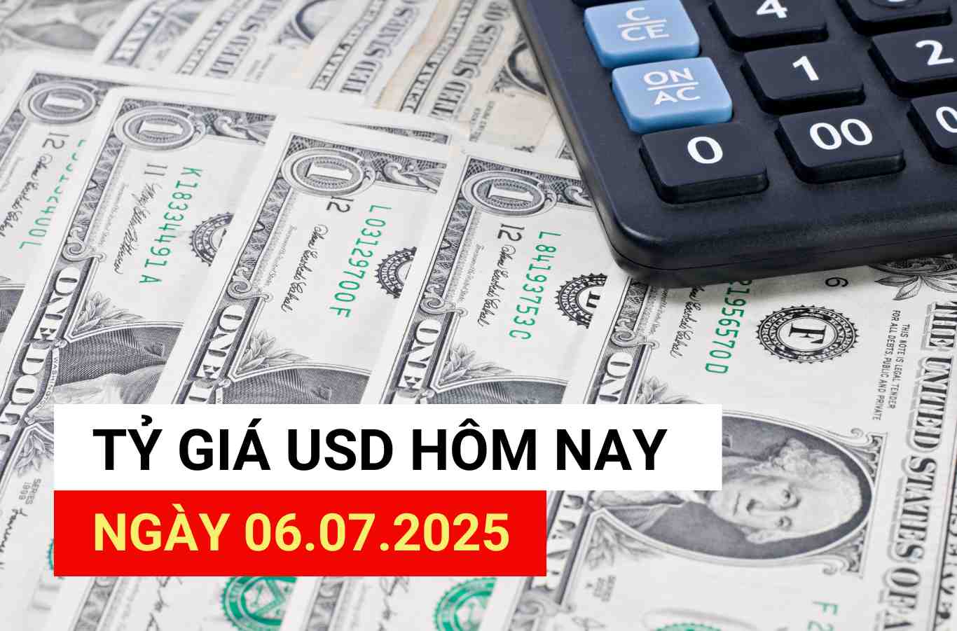 USD exchange rate today 6.7.2025.