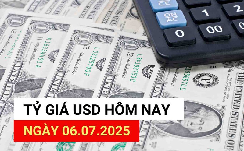 USD exchange rate today 6.7.2025.