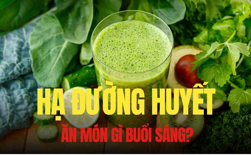 A scientific breakfast not only maintains energy for the new day but also plays an important role in lowering blood sugar and preventing chronic complications. Graphics: Tra My