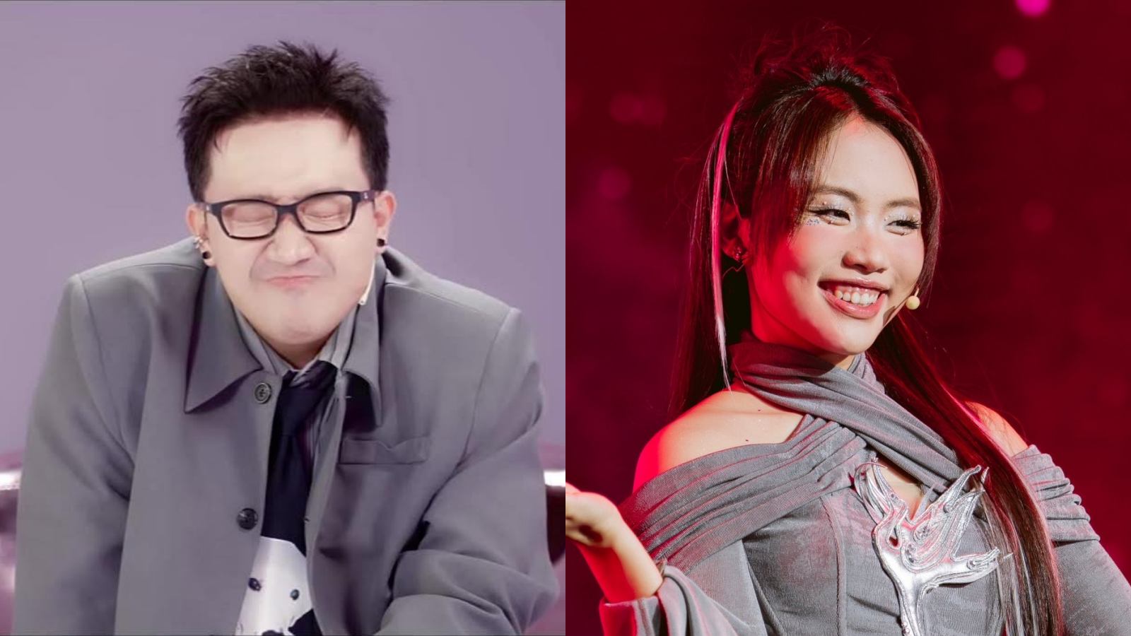 Em xinh say hiでのTran ThanhとPhuong My Chi。写真:プロデューサー