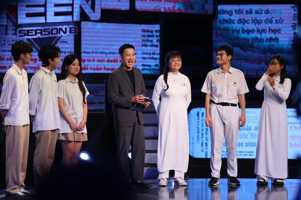 The reality TV show "Truong Teen" season 8. Photo: Thuy Chi