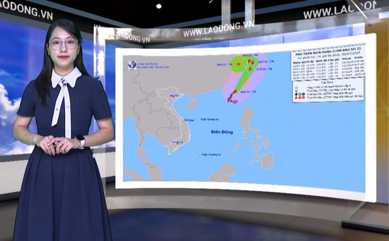 Weather forecast for tonight and tomorrow 7.7