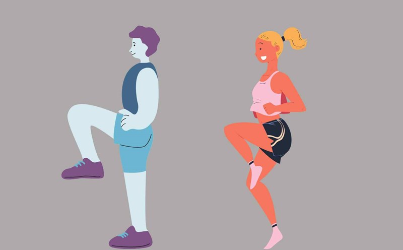 Raising your legs is good for your health. Graphics: Ha May