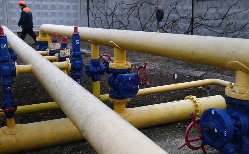 The Russian gas pipeline. Photo: TASS
