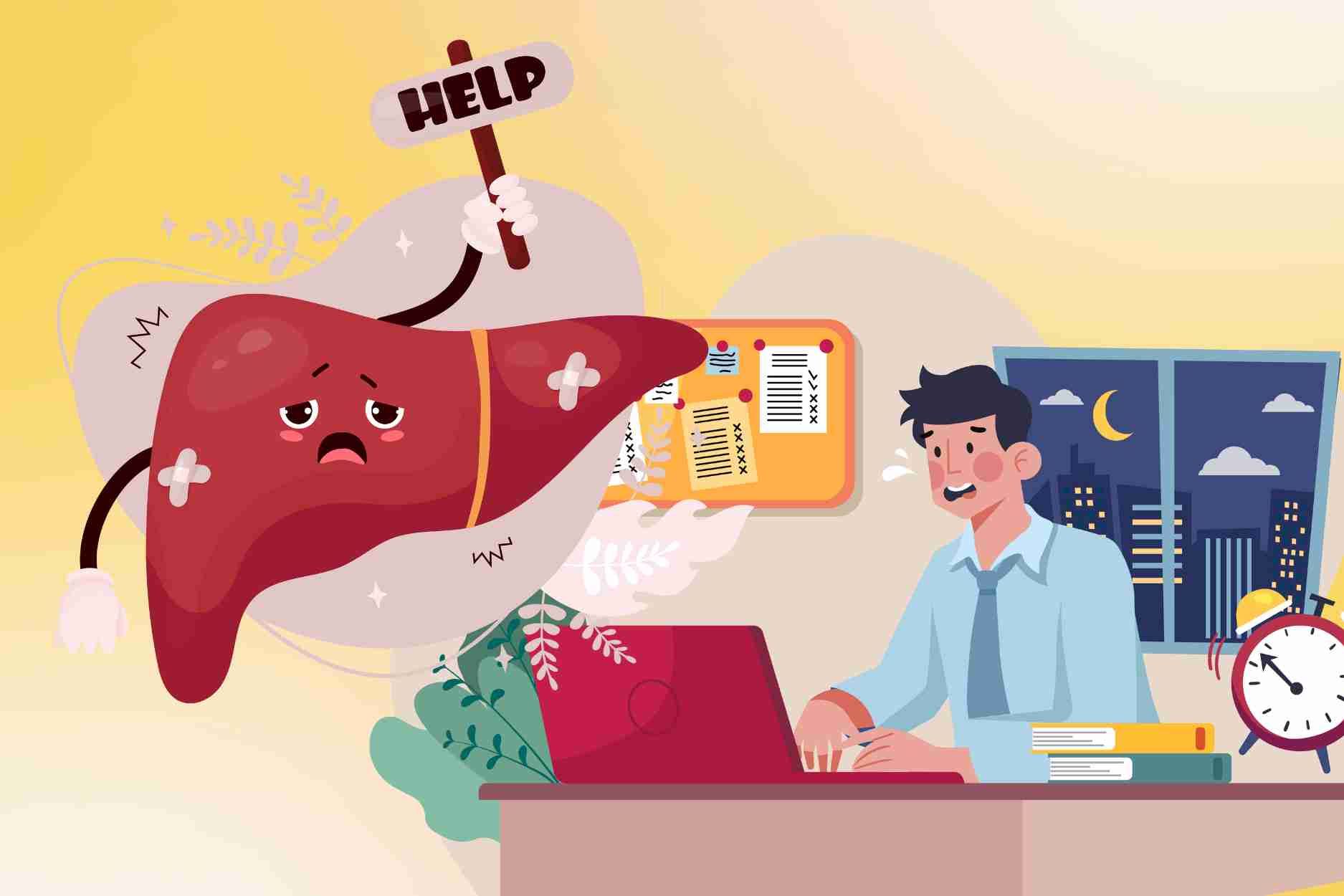 多くの人が陥る肝臓を傷つける4つの一般的な習慣