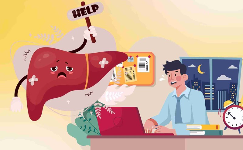 4 common habits that cause liver damage that many people suffer from