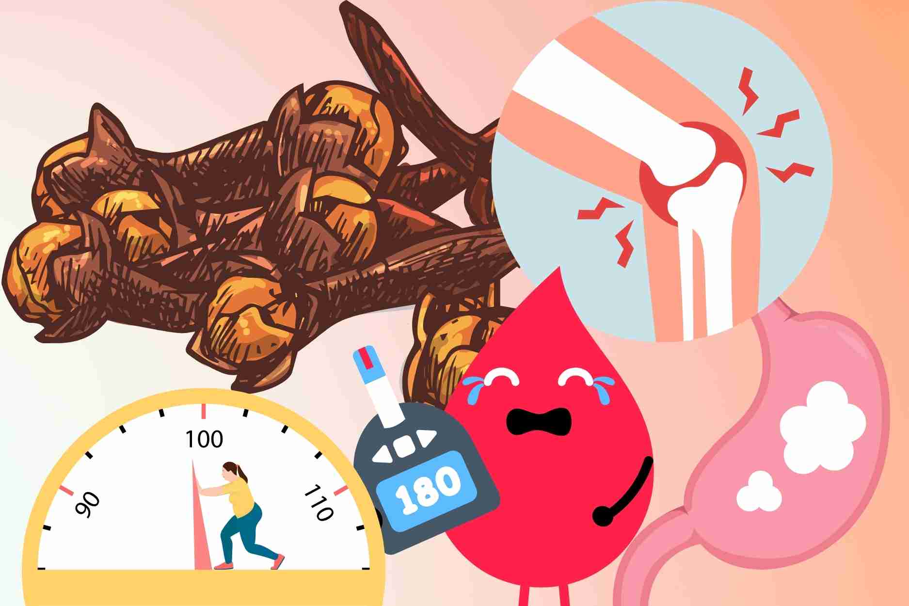 喉の膨満感を軽減し、血糖値をコントロールし、減量をサポートする飲み物