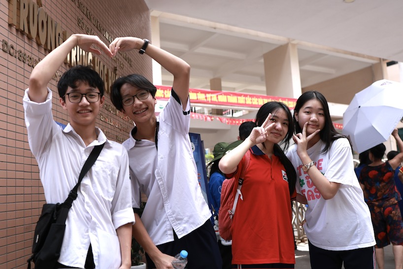 24h Education: Advice for candidates in the matrix of information on registering wishes. Photo: Hai Nguyen