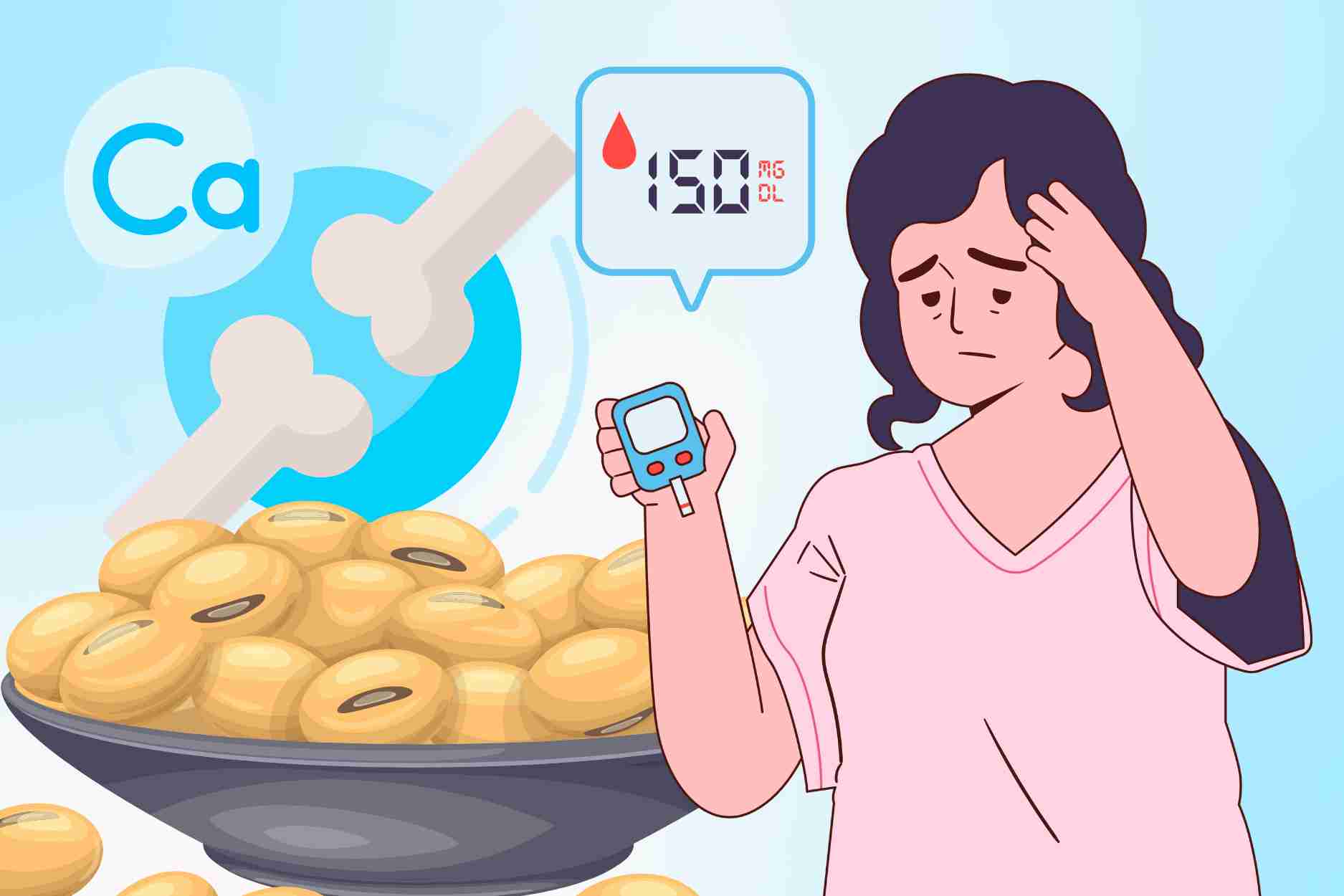 糖尿病患者へのカルシウム補給方法をご紹介します