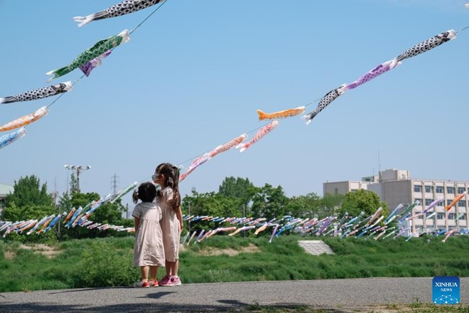 Parents often let their children participate in summer camp to study and exercise... Photo: Xinhua