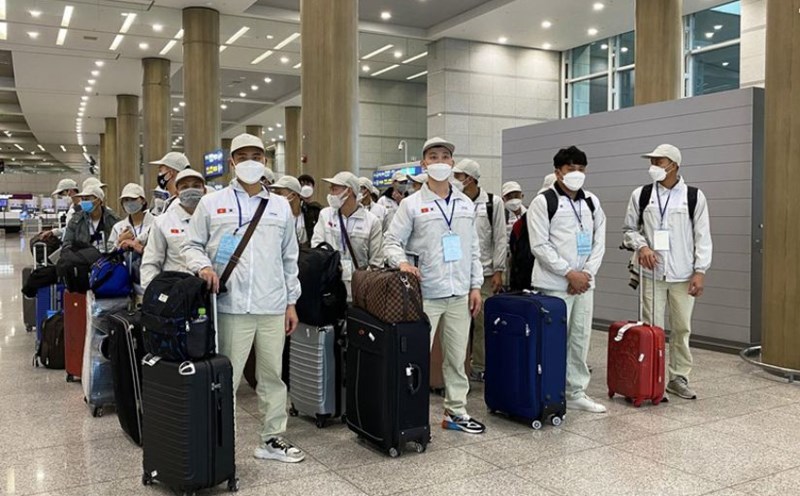 Nearly 75,000 people will work abroad in the first half of 2025. Photo: Ministry of Home Affairs