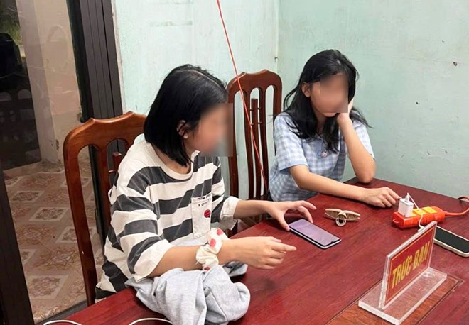 Tìm thấy hai chị em gái mất tích khi ra Hà Nội tìm việc