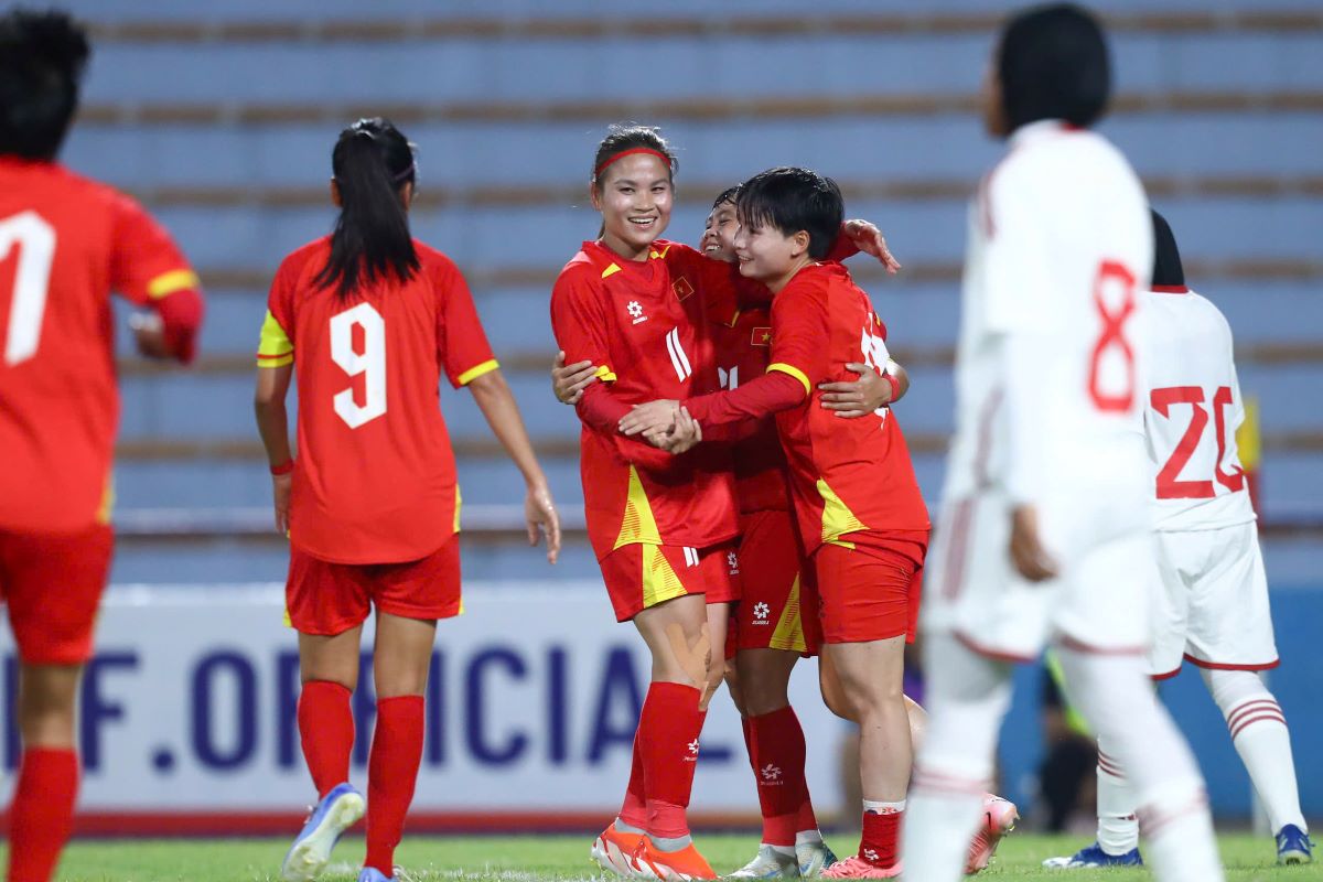 The Vietnam women's team will soon know the opponents at the 2026 Asian Cup after the draw at the end of July 2025. Photo: VFF