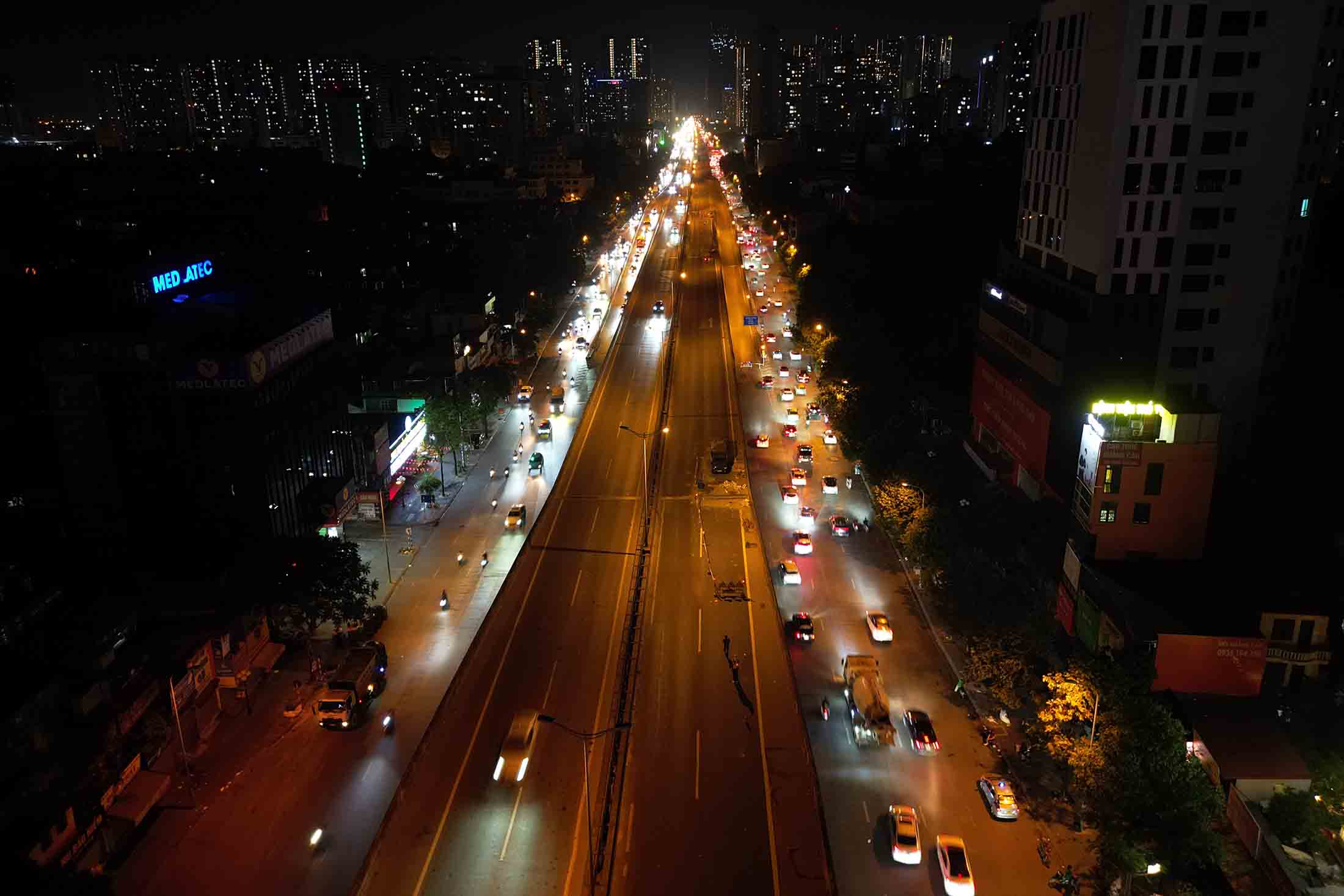 Cao toc Vanh dai 3 Ha Noi. Anh: Song Huu