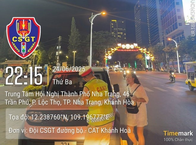 Nhiều người dùng mạng xã hội lợi dụng vụ việc ở Nha Trang đã xúc phạm cá nhân cô giáo, nhà trường. Ảnh: Phòng CSGT Khánh Hòa