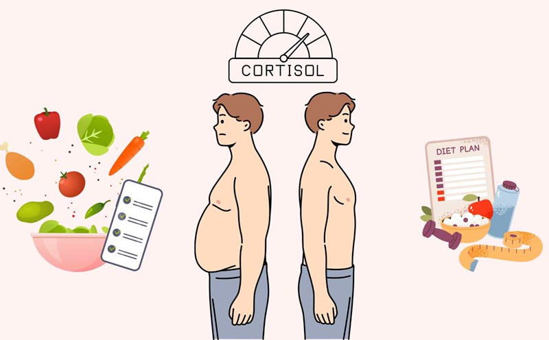 Understanding your body and flexibly adjusting your diet will help reduce belly fat effectively. Graphics: Ha May