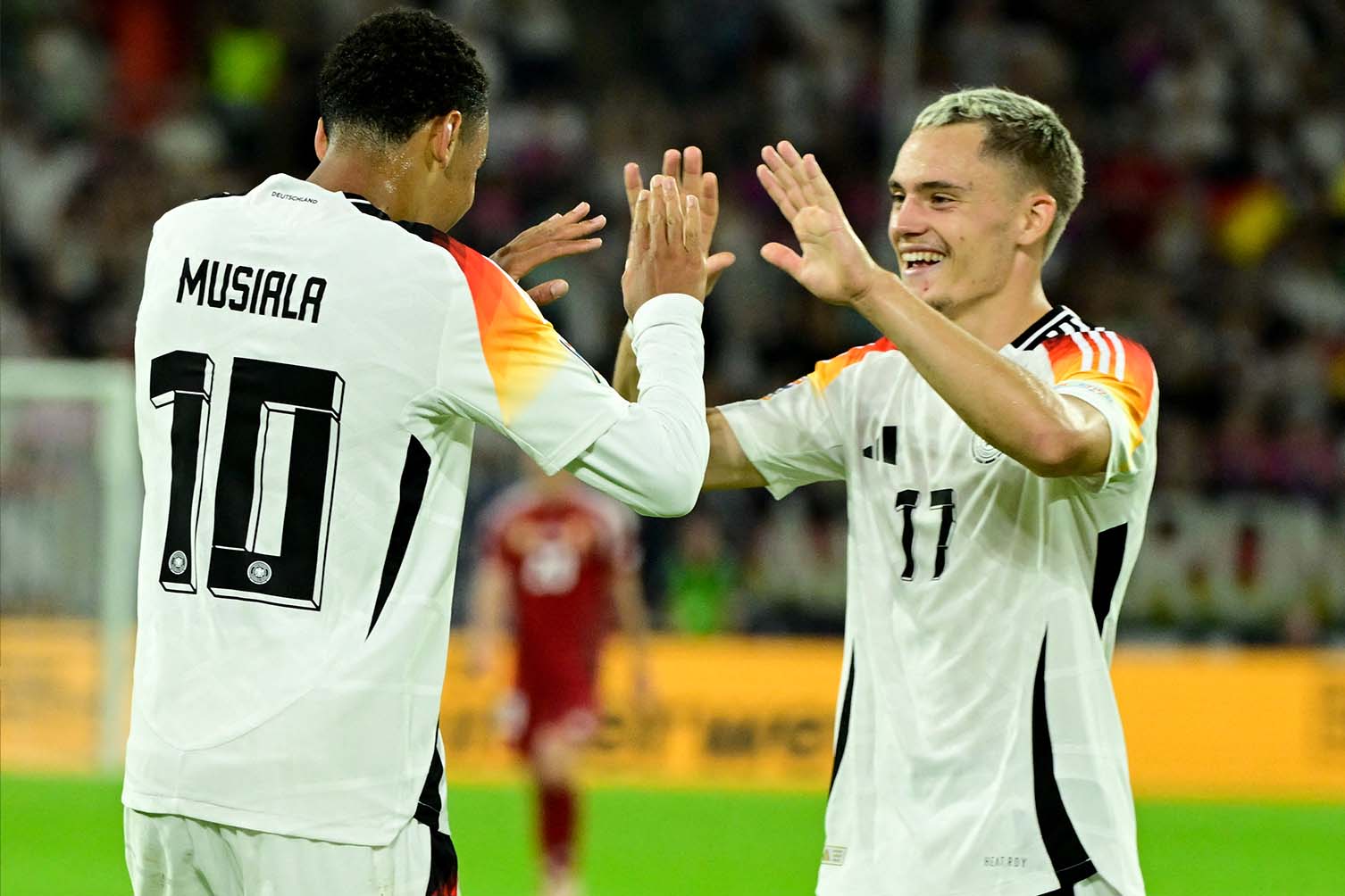 Mat Musiala la ton that rat lon voi ca Bayern va doi tuyen Duc. Anh: AFP