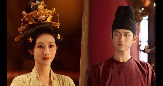 Duong Tu y Ly Hien en 'Cam tu phuong hoa'. Foto: VieON