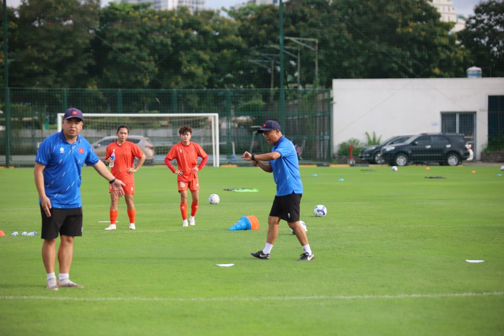 U20 Vietnam women's team plans to go to Japan for training. Photo: VFF