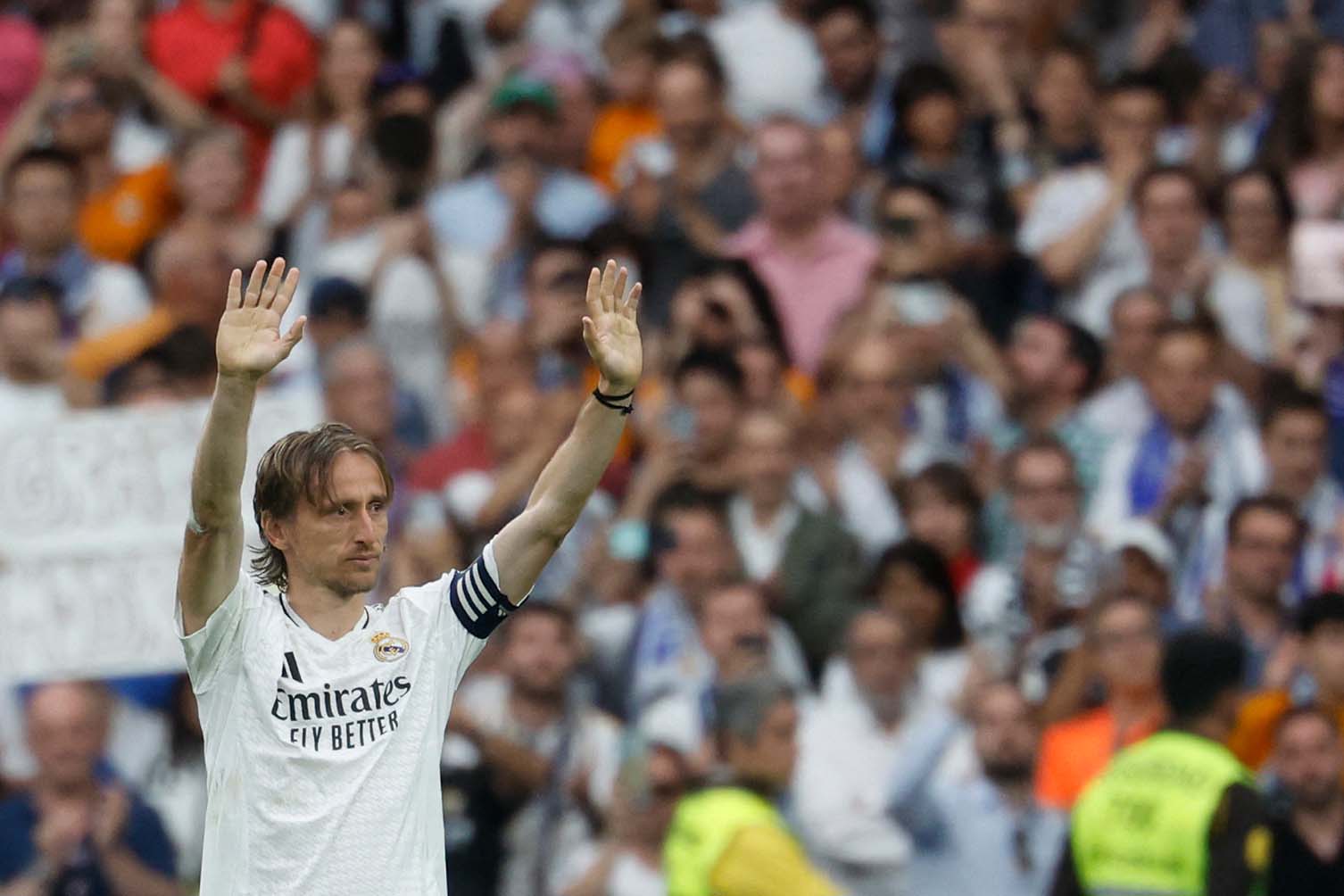 루카 모드리치는 FIFA 클럽 월드컵 2025 이후 레알 마드리드와 공식적으로 결별할 것입니다. 사진: AFP