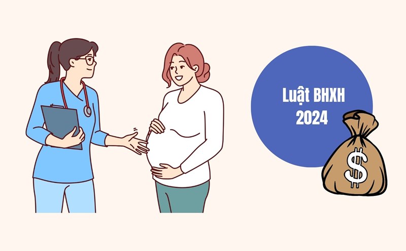 Maternity allowance level when paying voluntary social insurance. Graphics: Linh Dan