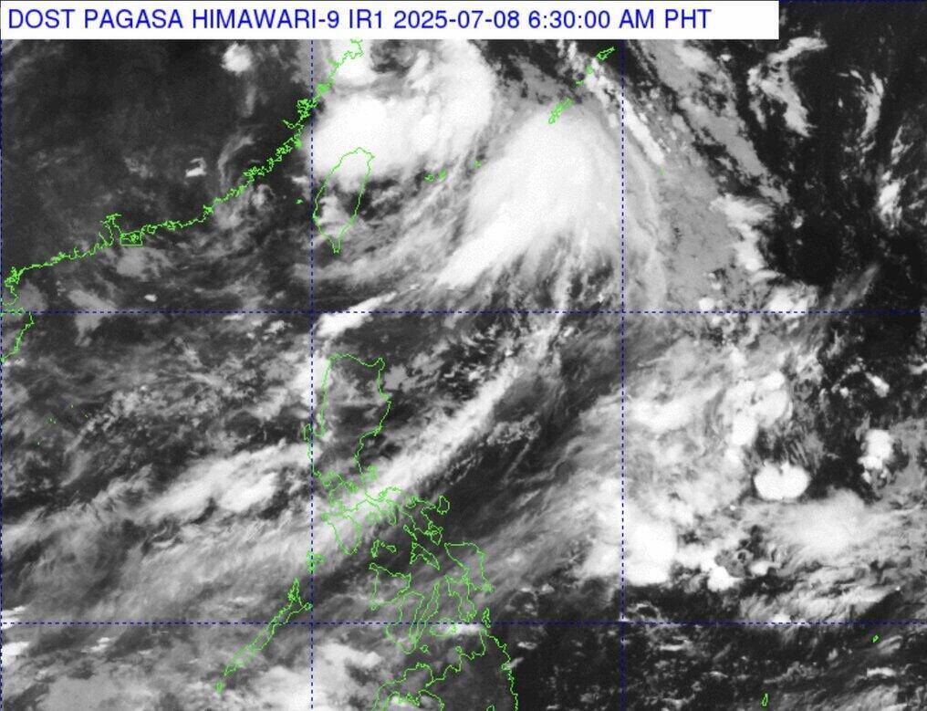 El huracan Danas aterrizara en China por la tarde o esta noche. Foto: Pagasa