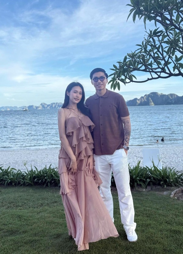 Khoanh khac ngot ngao cua Doan Van Hau va Doan Hai My. Anh: Nhan vat cung cap