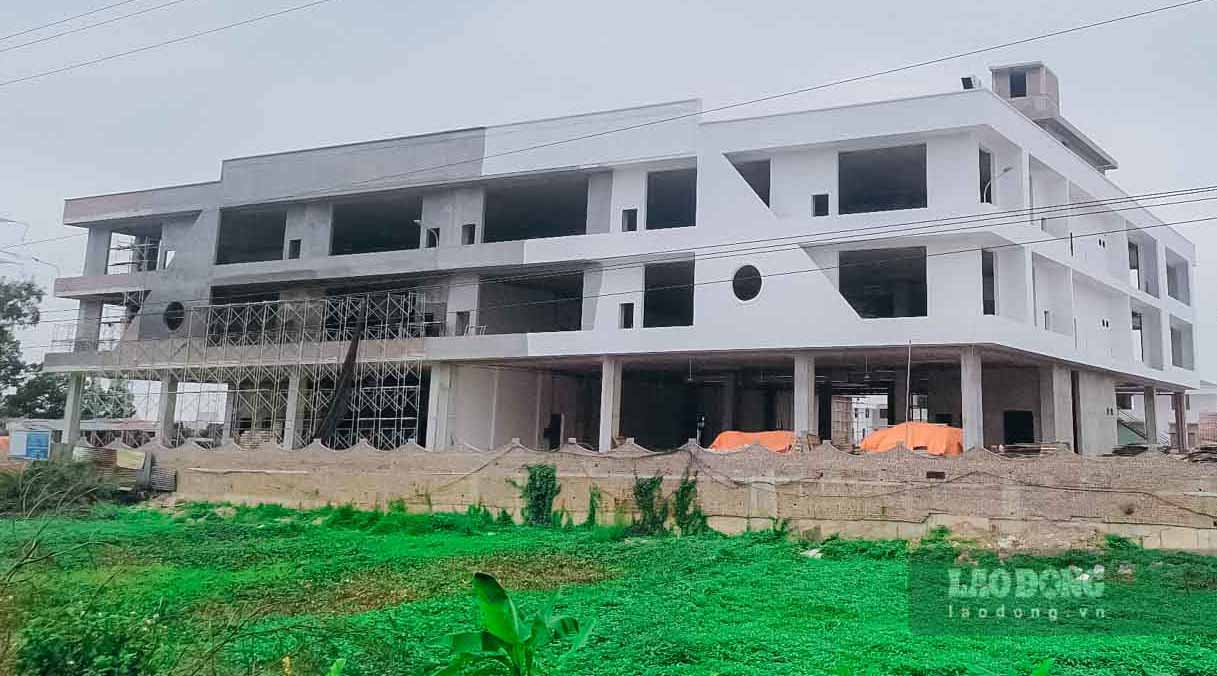 Le marche a un investissement total de 142 milliards de VND dans le quartier de Nenh (province de Bac Ninh). Photo : Van Truong