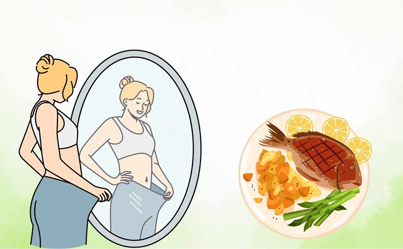 Cauliflower is a dish that is very suitable for people who are losing weight. Graphics: Minh Chau