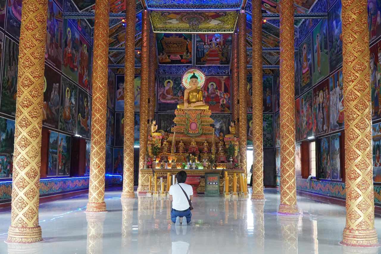 Kien truc an tuong cua chua Xiem Can. Anh: Thanh Chan