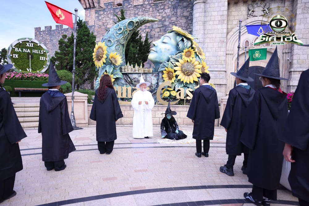 Tap 5 - 6 cua gameshow duoc ghi hinh tai Sun World Ba Na Hills (Da Nang). Anh: Ban to chuc