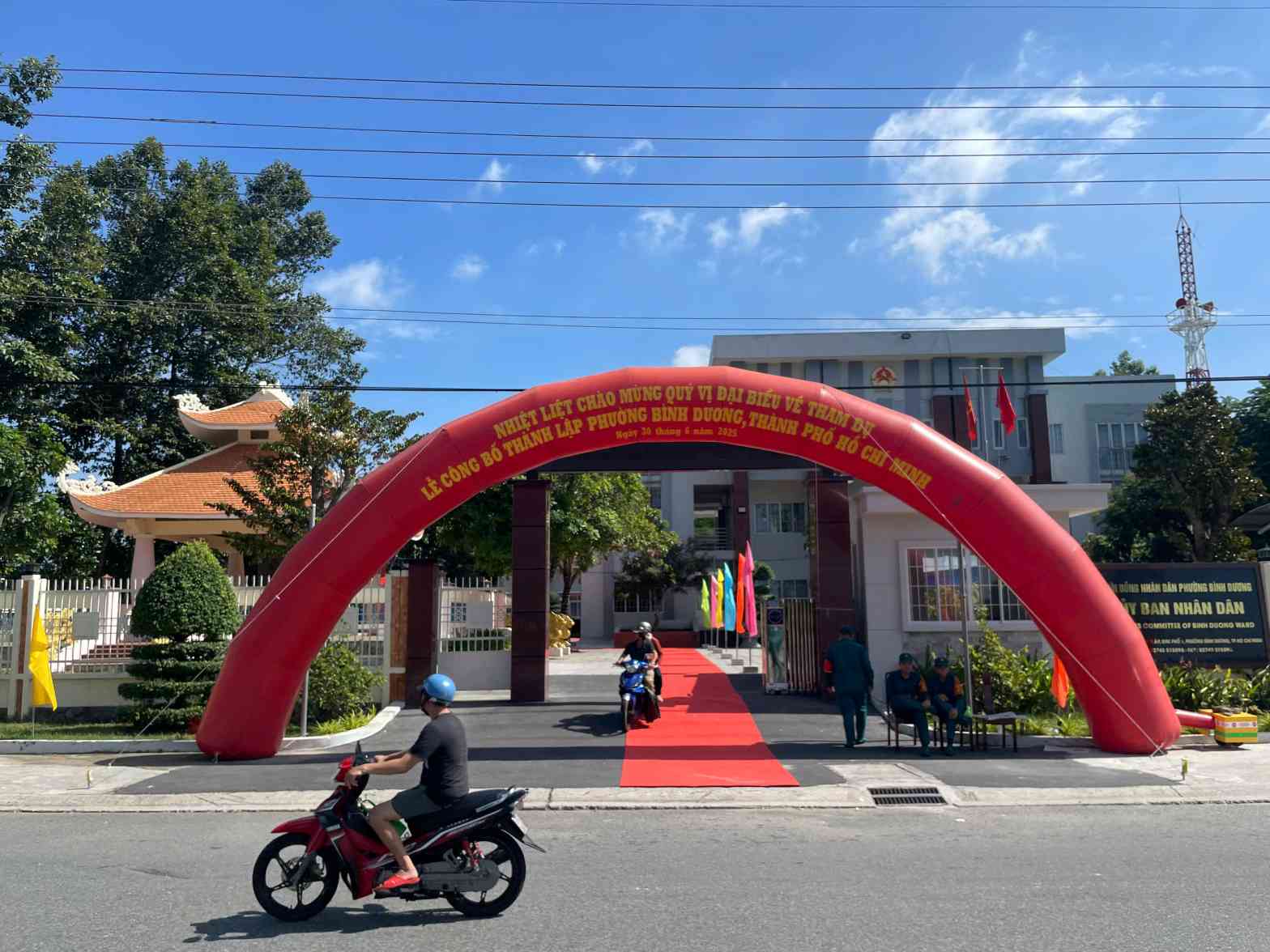 Sede de Binh Duong Ward. Foto: Dinh Trong