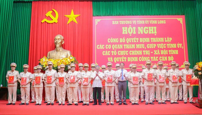 Danh sách địa chỉ, số điện thoại trực ban Công an 124 xã, phường tỉnh Vĩnh Long.