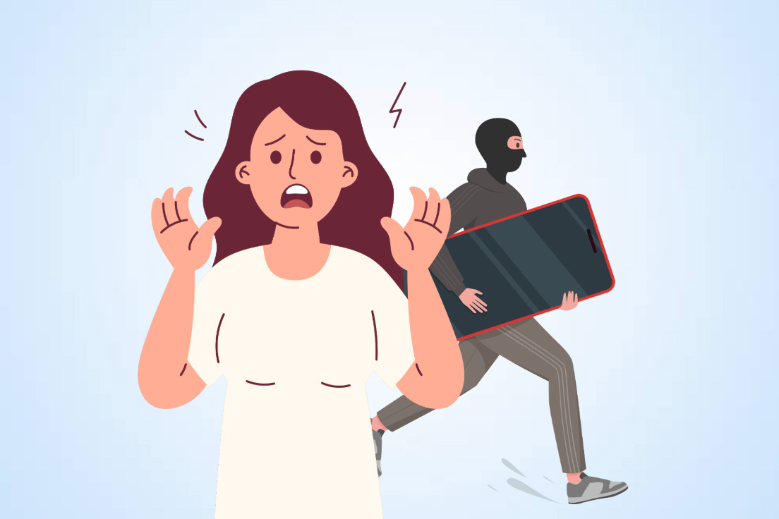 How to protect personal data on the phone when the device is lost. Graphics: Thien Nhan