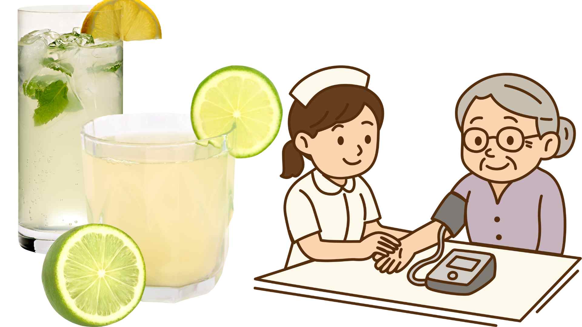 Drinking lemon water properly is good for blood pressure. Graphics: Ha May