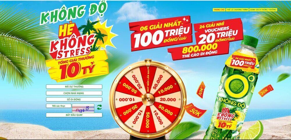 Chua bao gio nguoi tieu dung lai co the de dang choi va trung thuong tu mot chuong trinh khuyen mai nhu vay. Ảnh: Tan Hiep Phat
