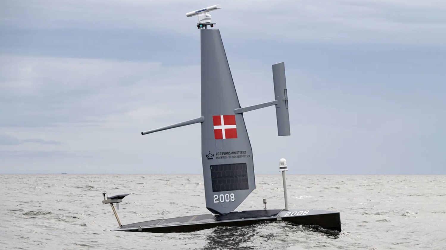 El dispositivo SailDrone Voyager no tripulado participo en el reciente ejercicio de la OTAN en el Mar Baltico. Foto: OTAN