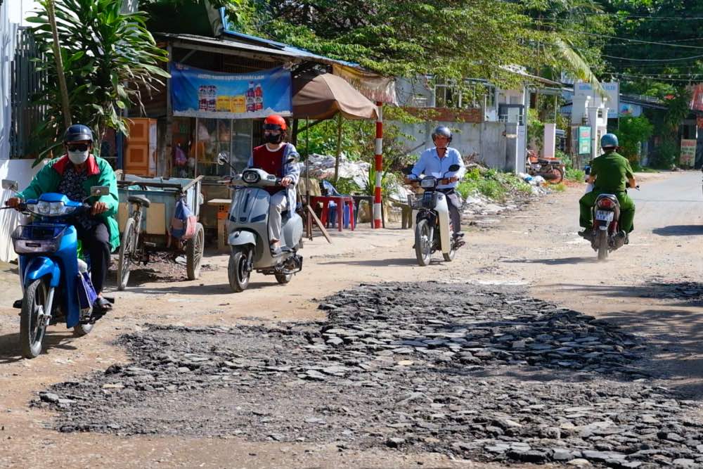 Tam Vu Street is severely damaged, Can Tho residents look forward to the upgrade date
