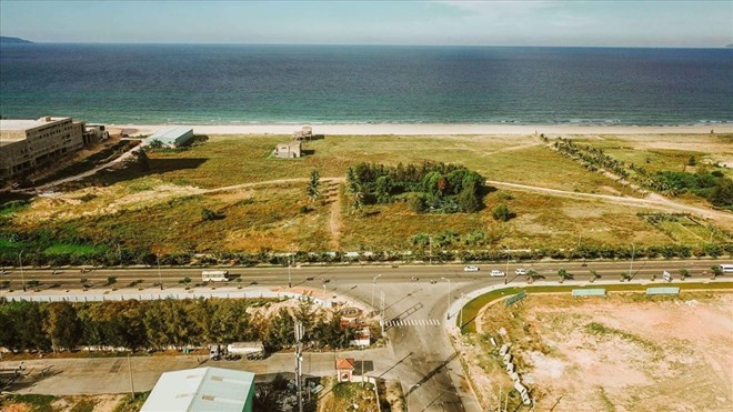 Mot goc cua Du an Hon Ngoc A Chau (Da Nang). Anh: Thanh Hai