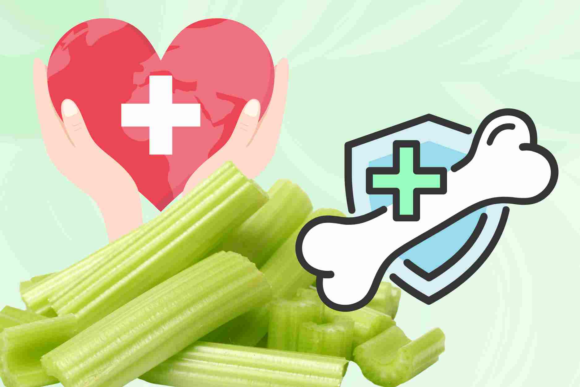 셀러리는 독소를 배출하고 날씬한 몸매와 튼튼한 뼈를 유지하는 데 도움이 되는 자연 비법으로 여겨집니다. 그래픽: Dinh Dinh